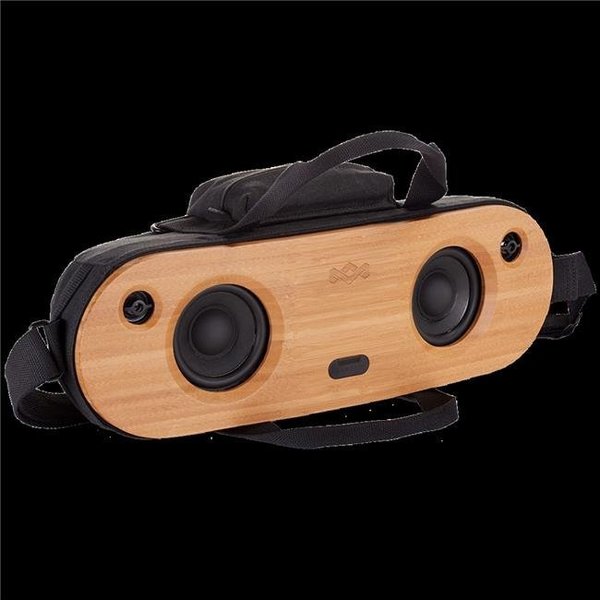 House Of Marley House of Marley EM-JA014-SB Bag of Riddim Portable Bluetooth Speaker - Signature Black EM-JA014-SB